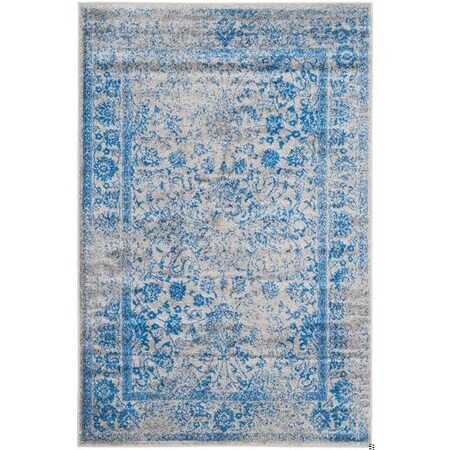 Safavieh Adirondack Large Rectangle Area RugGrey & Blue 10 x 14 ft. ADR109A-10